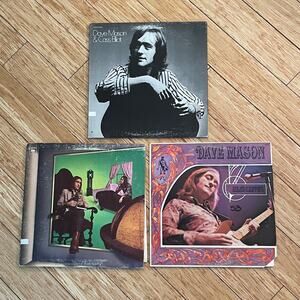 Lot of (3) Dave Mason LP Vintage Vinyl Records classic pop rock folk psych retro